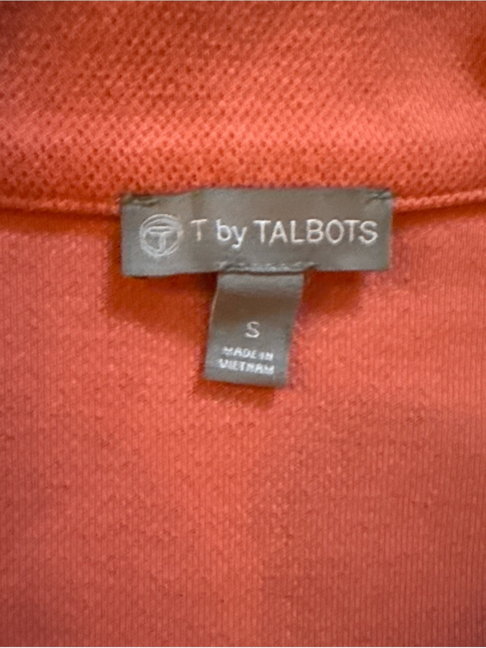 Talbots Women’s Zip-Front Coral Jacket size S - Picture 2 of 4